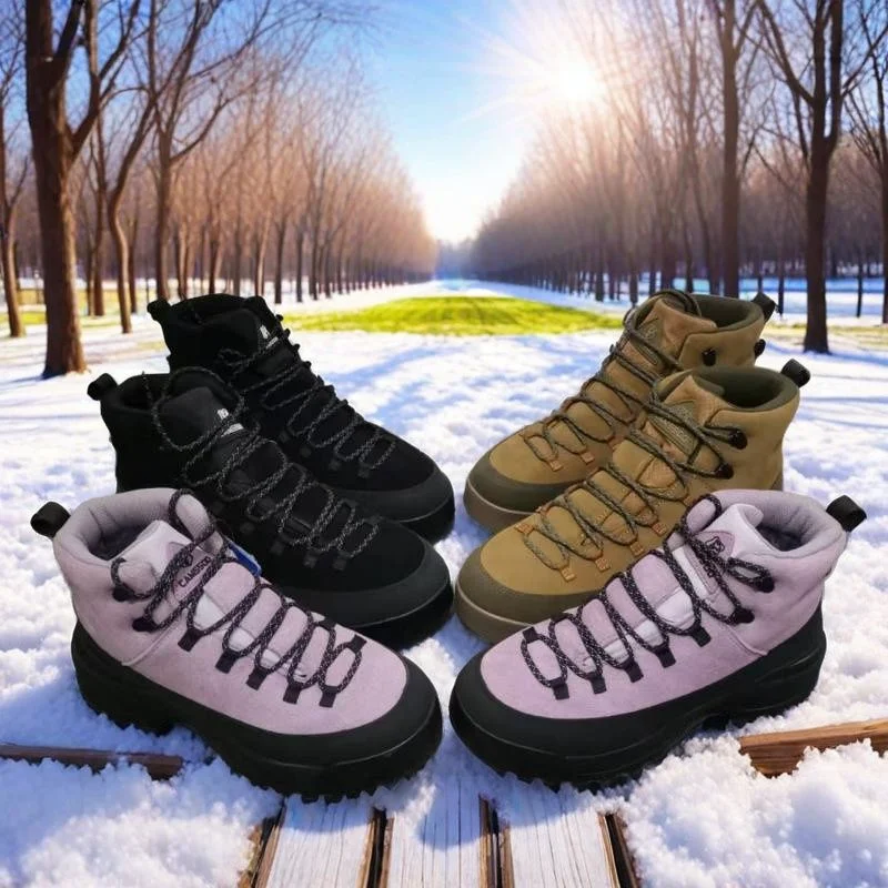 Quality Mens Outdoor Hiking Shoes Non-slip Hiking Shoes Womens Comfortable Soft Cross Training Outdoor Sport