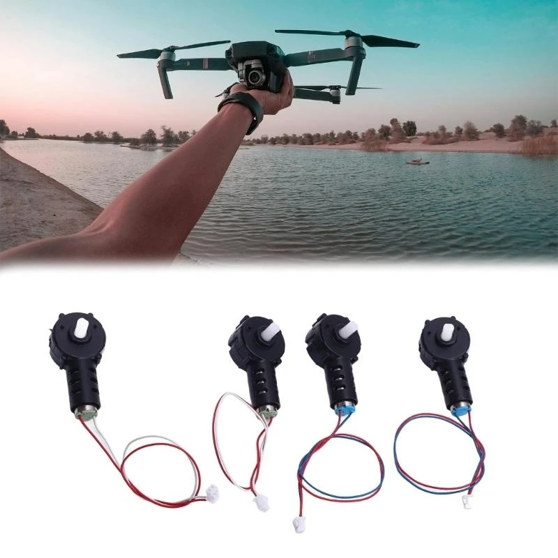 Paket Y2GD dari 4 Motor Mesin Rilis Cepat & Dudukan untuk E88 Remote Control Quadcopter