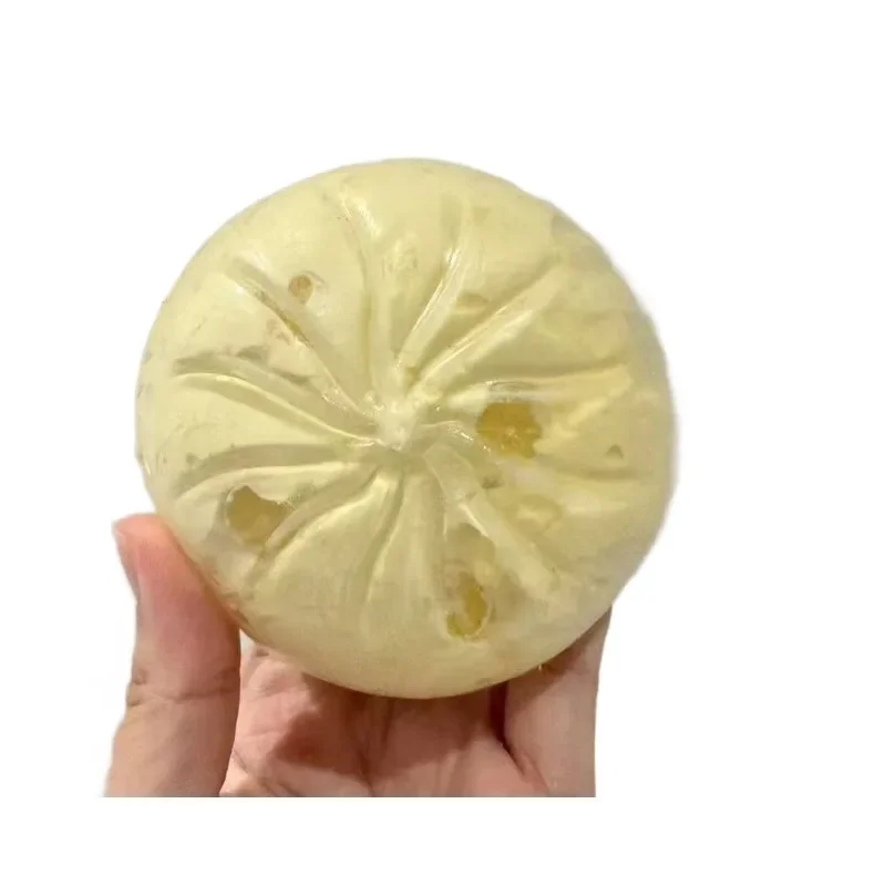 Knuspriger Teigtaschen-Stressball, Fidget-Spielzeug, Knuspriger Quetschball, Handgefertigte Runde Blöcke Gefüllt mit ASMR-Material, Quetschspielzeug ﻿ – Detail 6