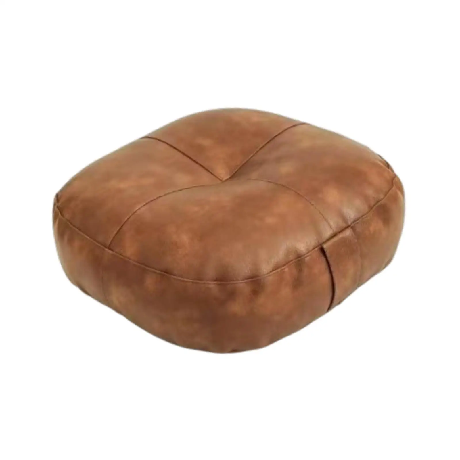 

Floor Cushion Tatami Cushion Decorative Chair Cushion Chair Seat Pad PU Leather Patio Pillow for Balcony Kids Playing Reading