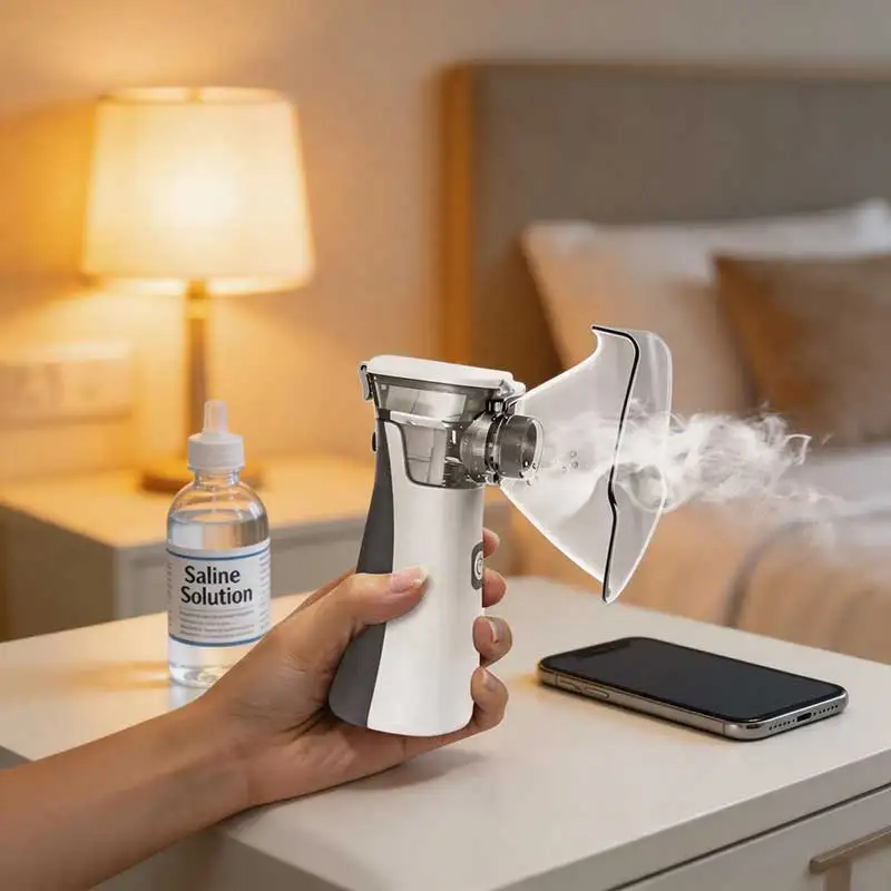 Nebulizador de mano JianYouCare, inhalador portátil, atomizador silencioso médico, dispositivo de cuidado de la salud para niños y adultos, nebulizadores