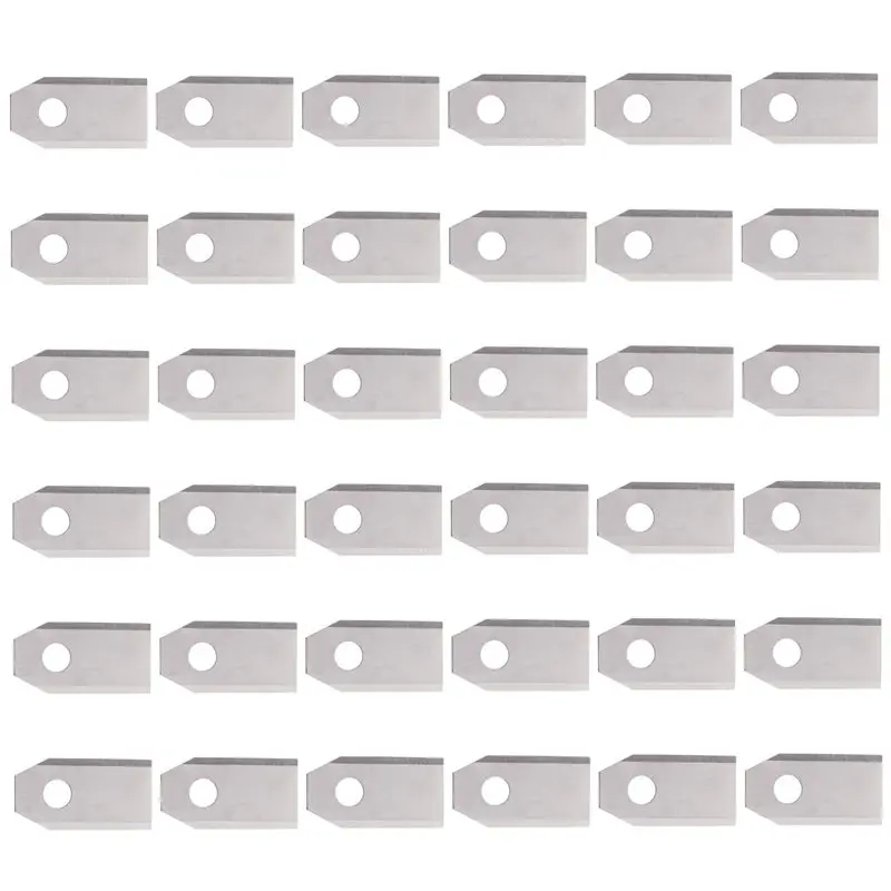 ABEZ Replacement Blades(36PCS) With Screws For ECOVACS Robotic Lawn Mowers- Models Goat O500, O800, O1200, G1-800, G1-2000, G1