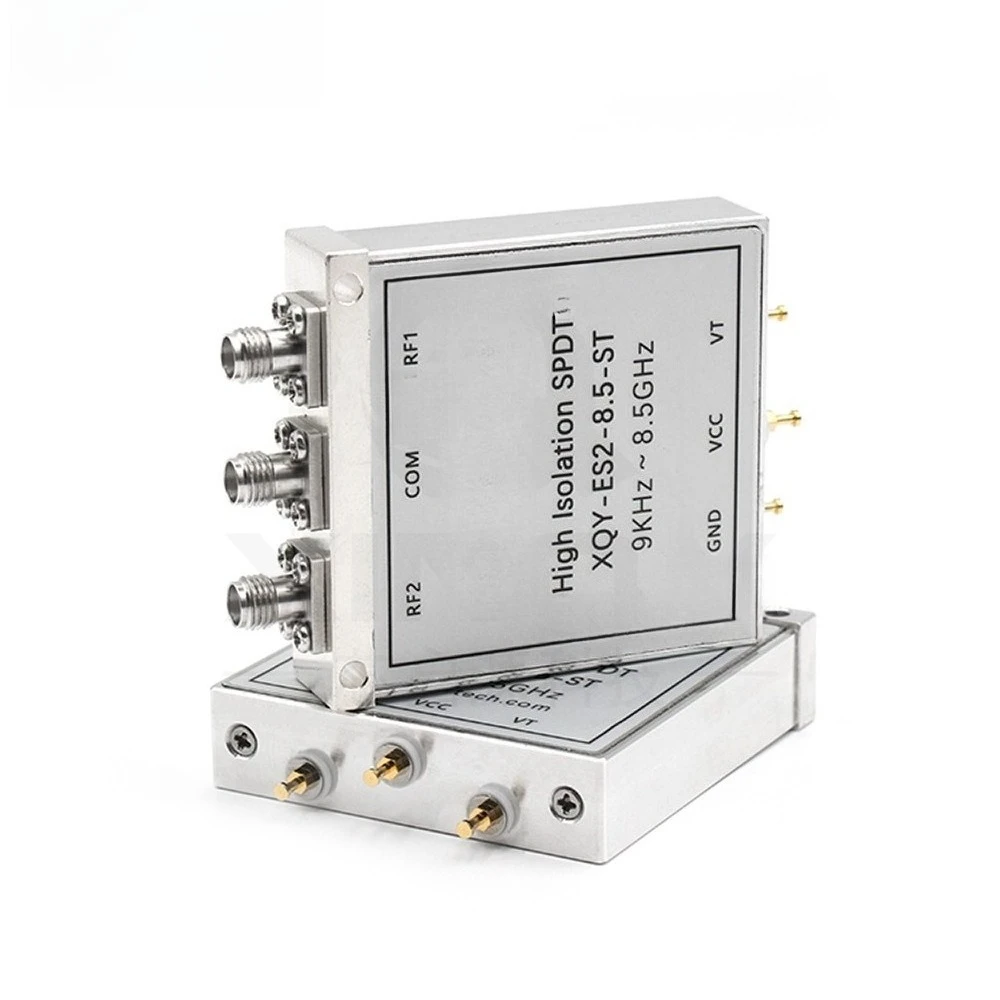 XINQY High Isolation RF Microwave Coaxial Switch, Low Loss Solid State SPDT Switch