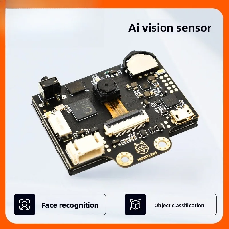 

HuskyLens AI Visual Sensor Face Color Recognition Module for Smart Robotics Projects