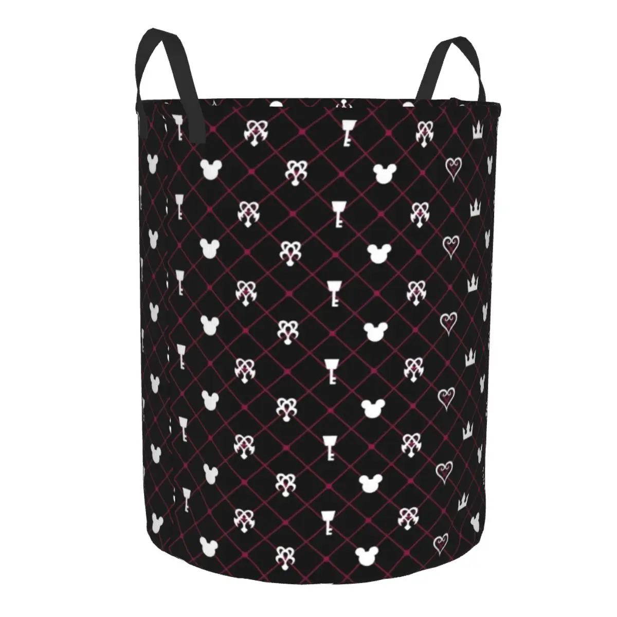 Dream Drop Distance Kingdom Hearts Game Laundry Basket Collapsible Baby Hamper for Nursery Toys Organizer Storage Bins