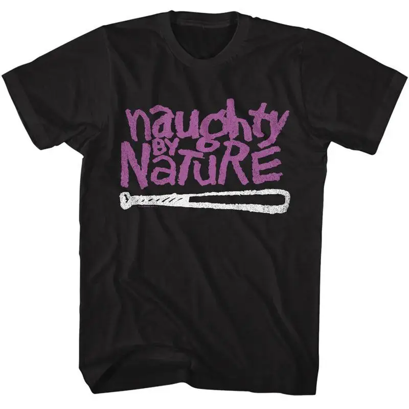 Naughty By Nature Baseball Bat Men's T Shirt Hip Hop Music Band Merch