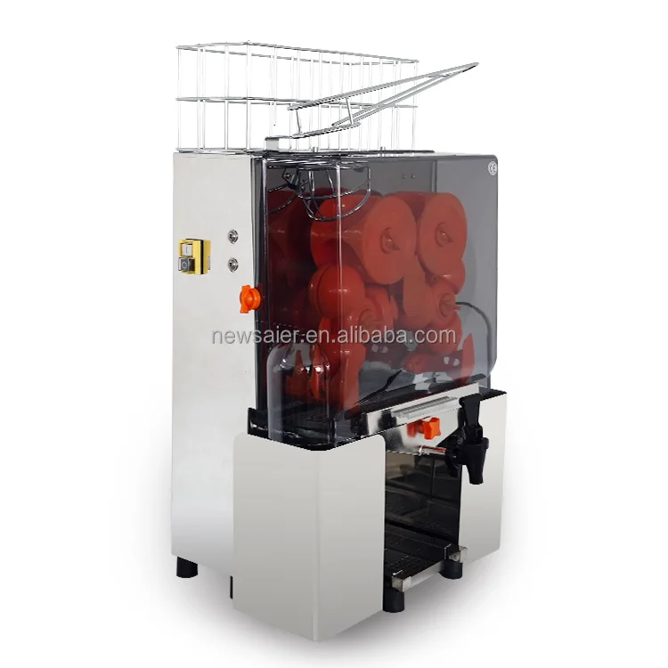 Commercial Fruit Juicer Machine With Control Faucet
