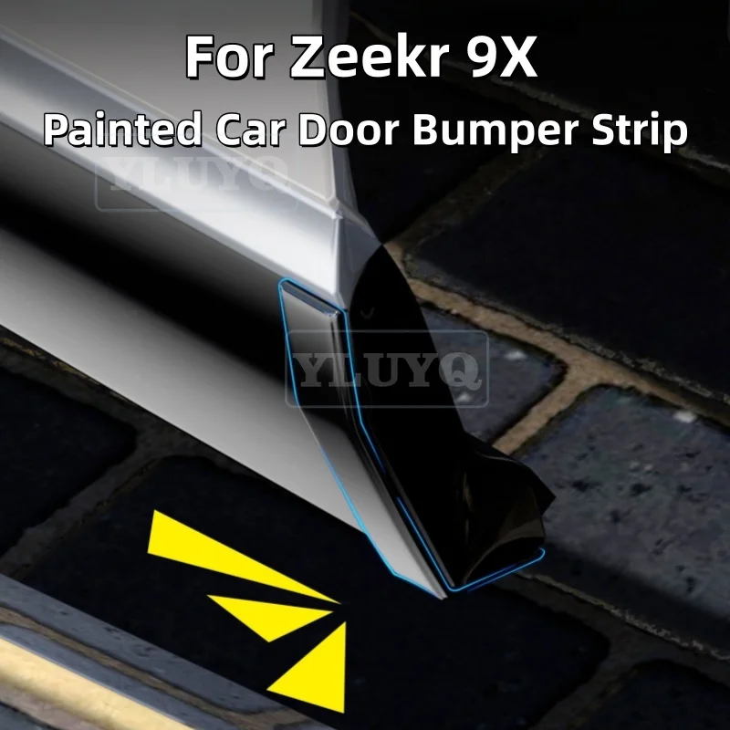ZEEKR 9X car door anti-collision strips in original car color, hidden body protection stickers modification accessories