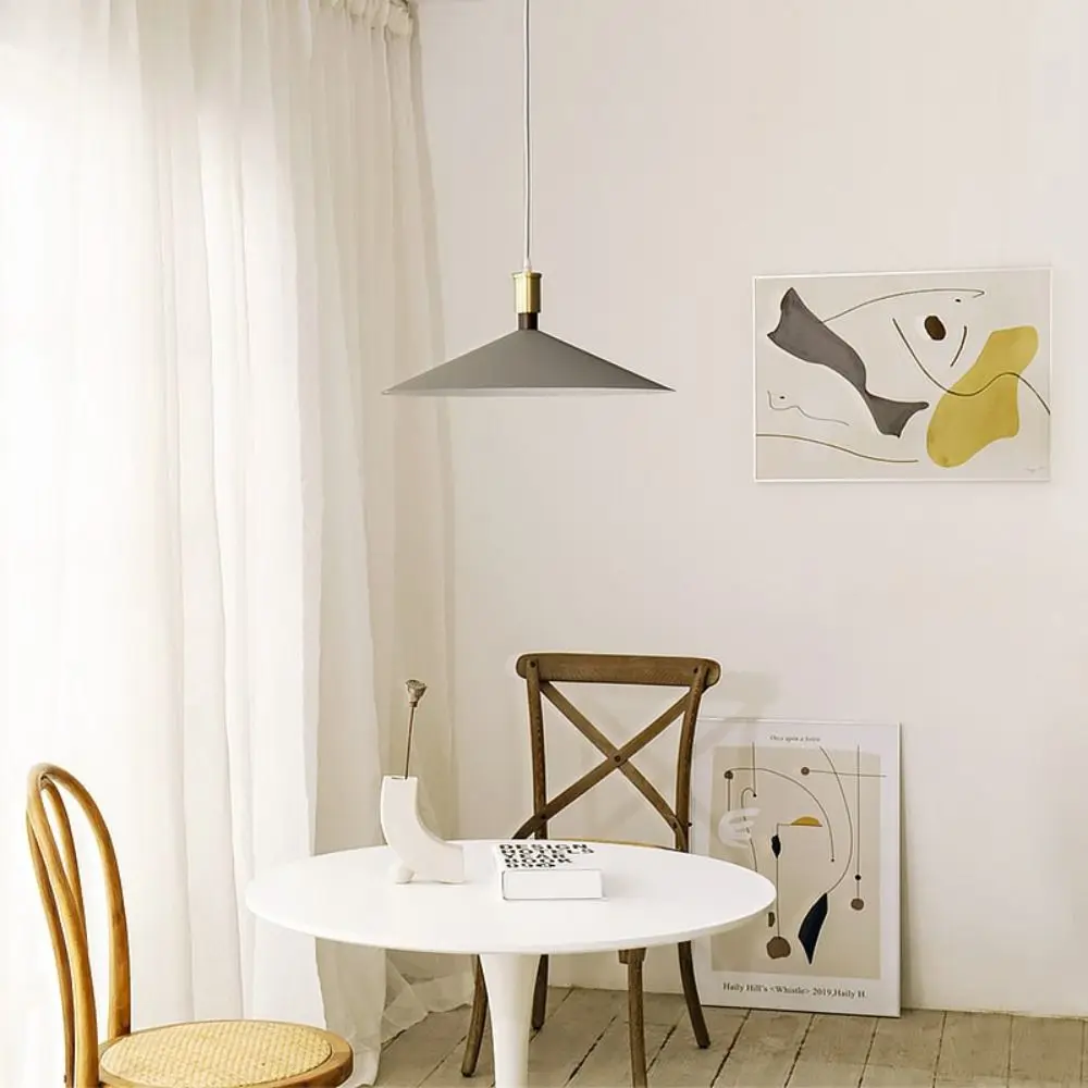 

Nordic Minimalist Ceiling Pendant Light Simple Design Modern Stylish Ceiling Chandelier LED Lighting Lustre Finis