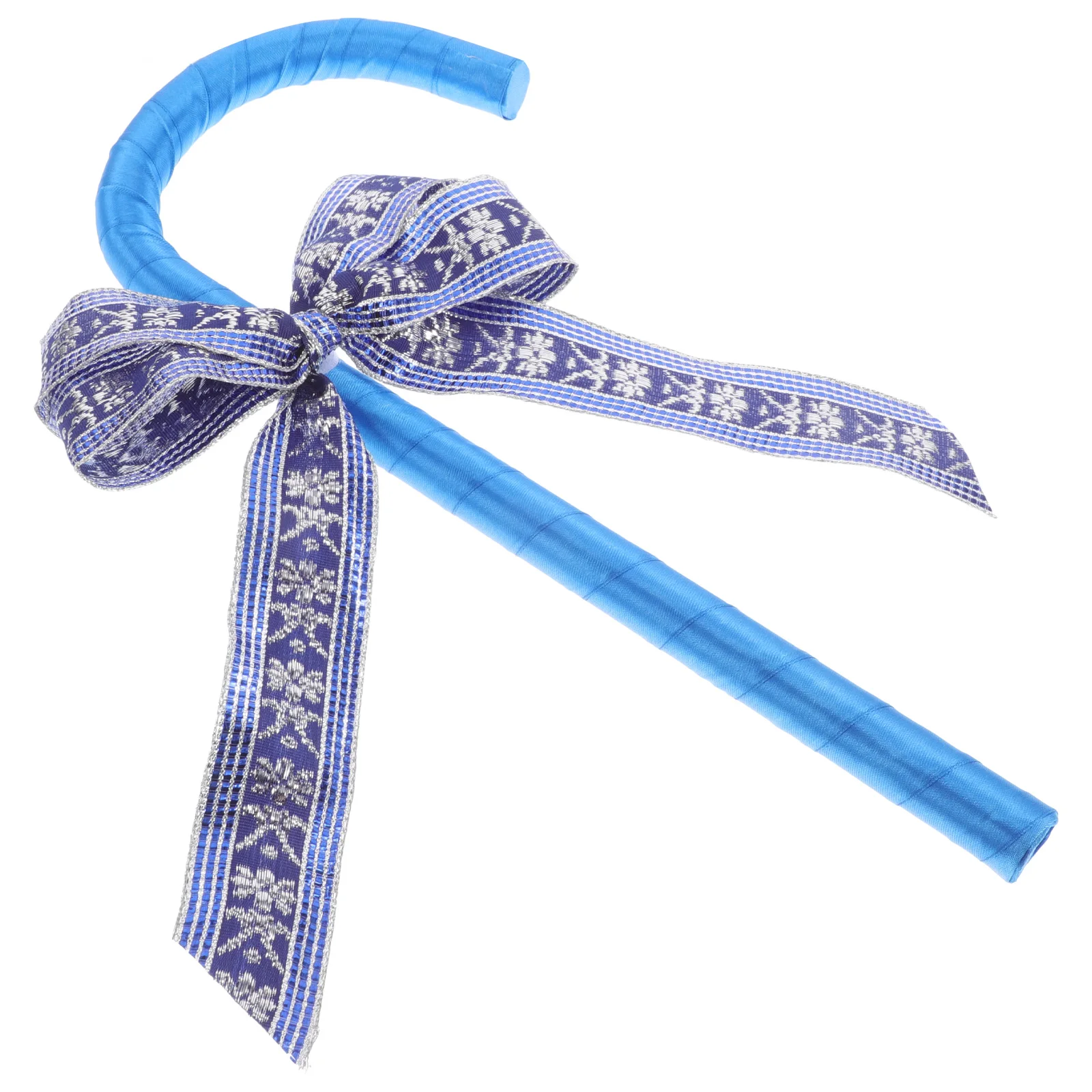 

Bow Crutches Costume Prop Plastic Polyester Role Playing Wand Princess Dress Staff Cane Walking Theater Christmas Valentine