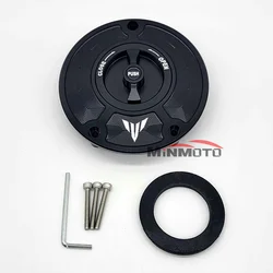 CNC Aluminum Keyless Motorcycle Accessories Fuel Gas Tank Cap Cover for Yamaha MT-01 MT-03 MT07 MT-09 MT-10 MT-25 MT125