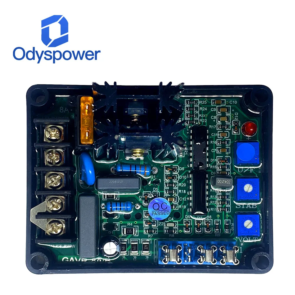 GAVR8A AVR12A 15A 20A AVR Generator Automatic Voltage Regulator Stabilizer Control Panel Brushless Generator Spare Parts GAVR-8A