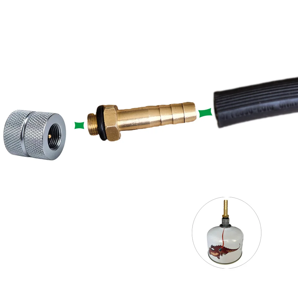 Outdoor Camping Gas Stove Adapter Charging Inflatable Valve Adapter Gas Cartridge Tank Cylinder Adapter Stove Small Accessories