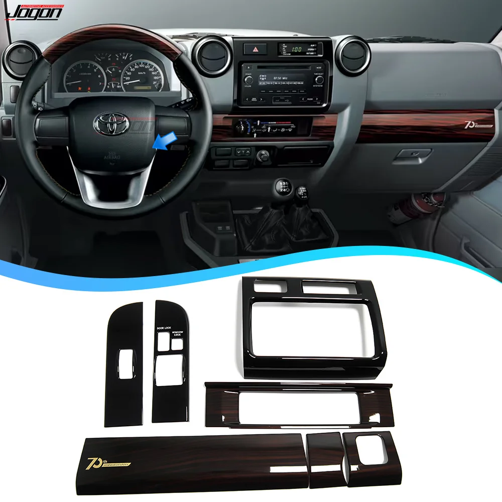 LHD RHD Car Interior Center Console Trim  for Toyota Land Cruiser 70 Series LC70 LC71 LC76 LC79 LC78 FJ70 HZJ75 VDJ78 HZJ79
