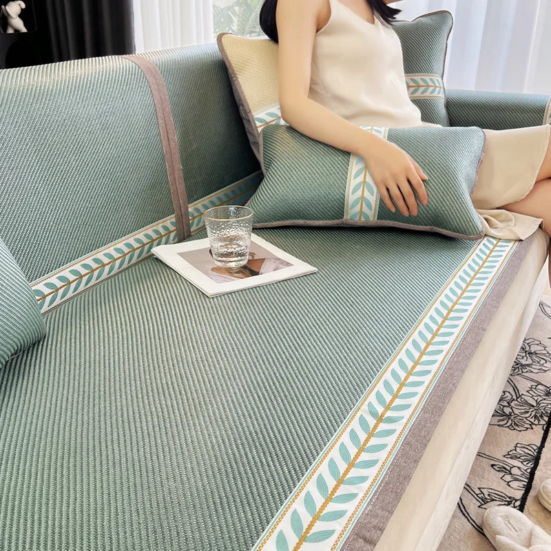 

Cooling Mat Sofa Cushion Anti Slip in Summer Cool Feeling in Summer Rattan and Bamboo