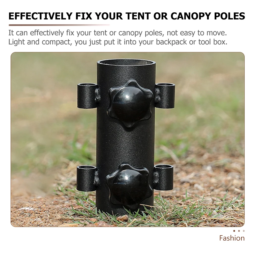 

Tent Poles Fixing Umbrella Stand Beach Anchor Rod Holder Outdoor Accessories Ground Nail
