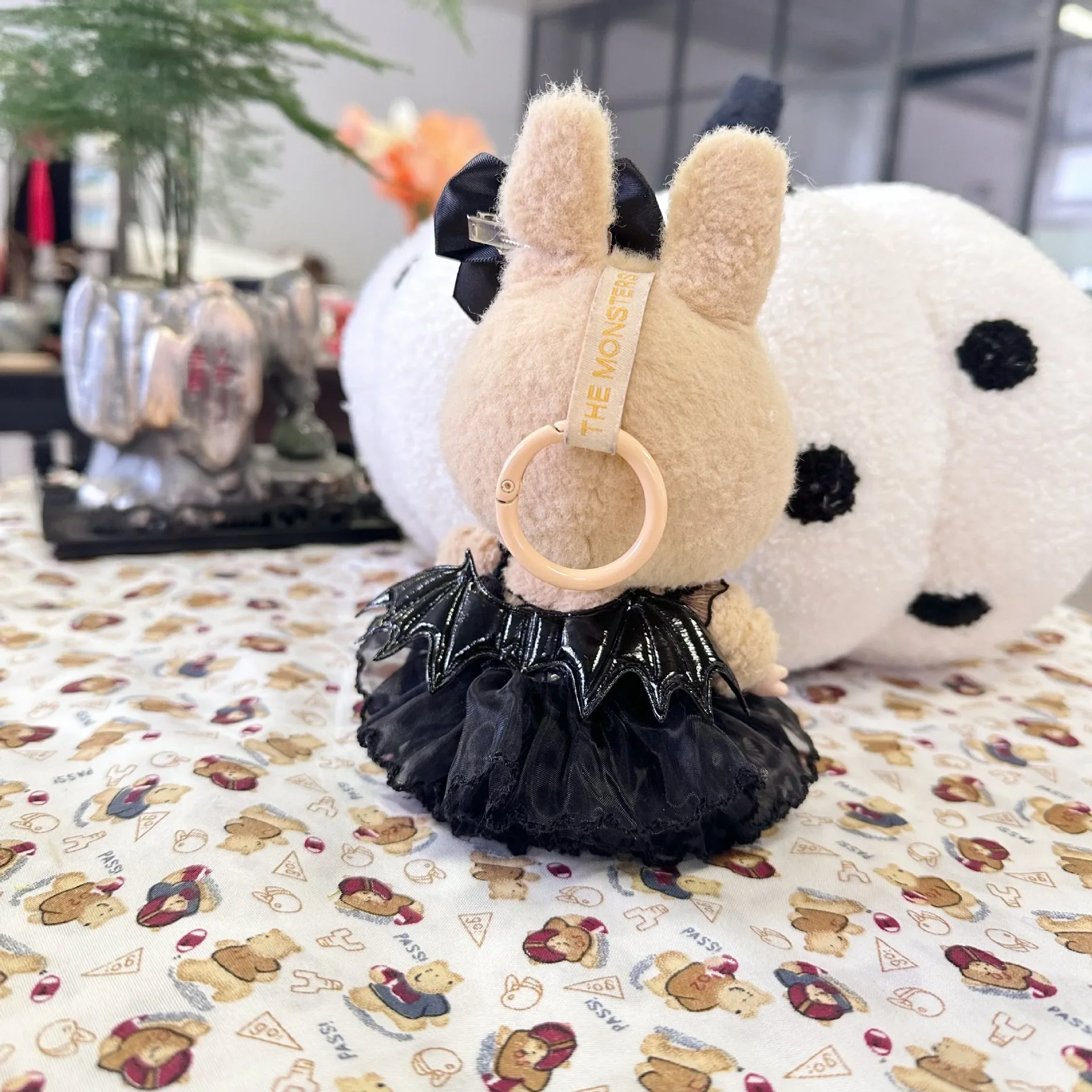 For Labubu Clothes Costume accessories for mini plush dolls for Korean Kpop 15-17cm Labubu idol little devil band skirt gift