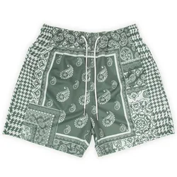 Zomer Nieuwe Trendy Boho Shorts Dames Heren Vintage Oversized Street Sports Outdoor Shorts Hawaii Strand Korte Broek Zwembroek