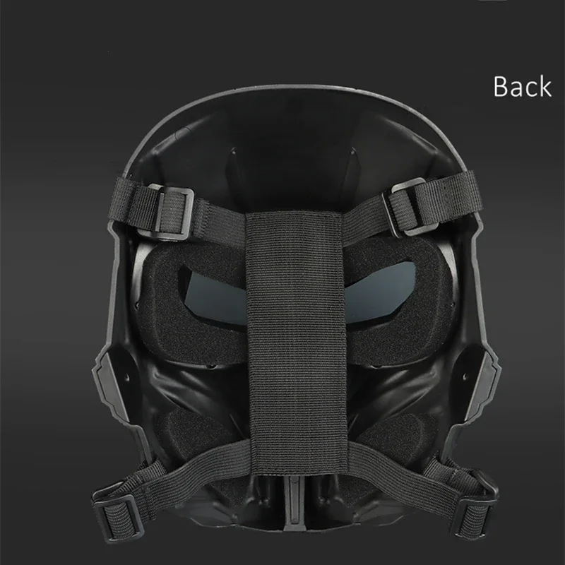 Airsoft Paintball Hunting Mask Mask Motorcycle Helmet Goggle War Game Protective Full Face Combat Face Shield