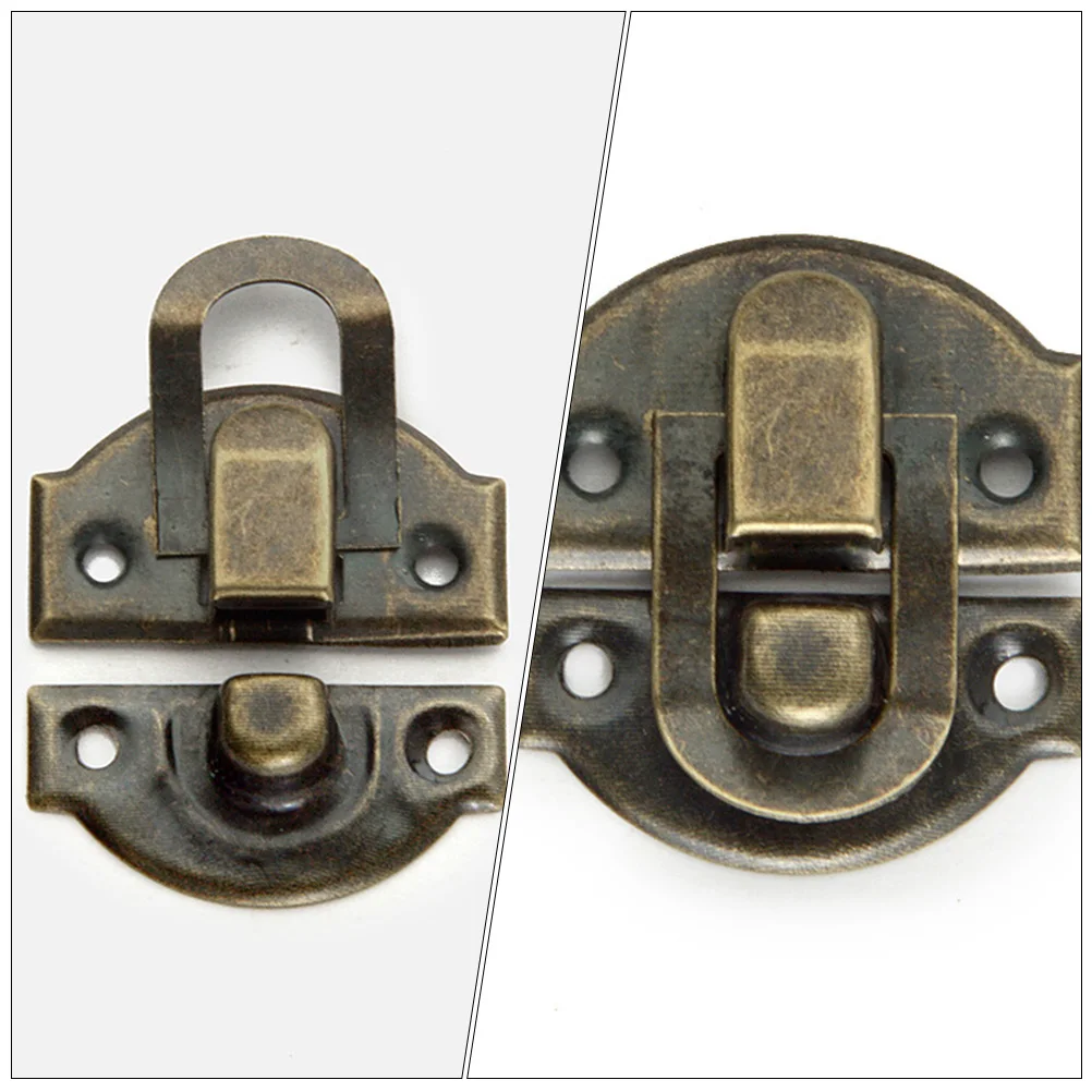 

30 шт., деревянная пряжка для ювелирных изделий, прочная защелка, аксессуары для отделения, железная фурнитура для шкафа