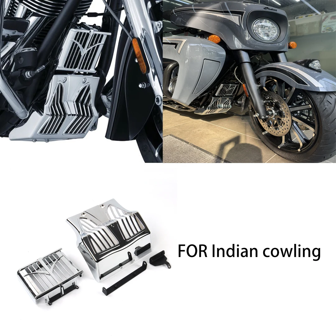 

NEW FOR15-23 Indian Motorcycle accessories, motorcycle fairing Lower Front Spoiler Air Dam Fairing Mudguard Cove
