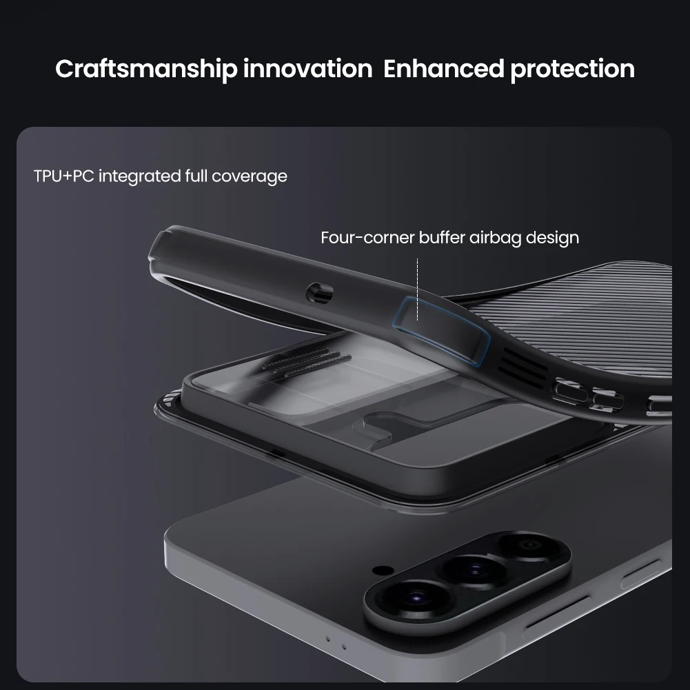 Etui Nillkin CamShield Pro z przesuwaną osłoną aparatu do Samsung Galaxy A57 A37 — zdjęcie produktu 4