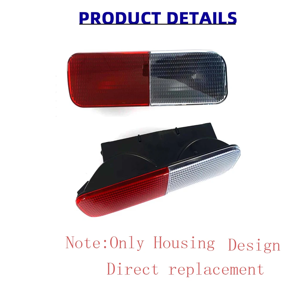 1pc Right Rear Bumper Reflector Brake Fog Light Reverse Lamp For Land Rover Discovery 2 Brake Lights Housing Assembly XFB000720