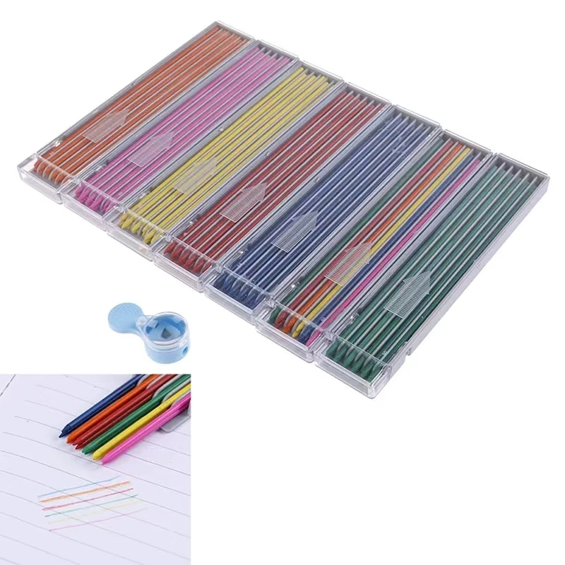 2mm Thick Pencil lead Colored Automatic Drawing 2 mm Core Mechanical Pencil Lead color Mechanic Pencil Automatic Pencil Lead