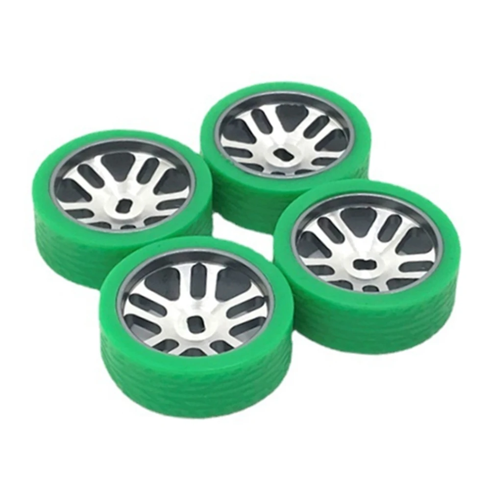 A24URubber Wheel Pattern Racing Tires Tyre for Wltoys 284131 K969 K989 P929 P939 Mini-Z Mini-Q 1/28 RC Car Upgrade Parts,4