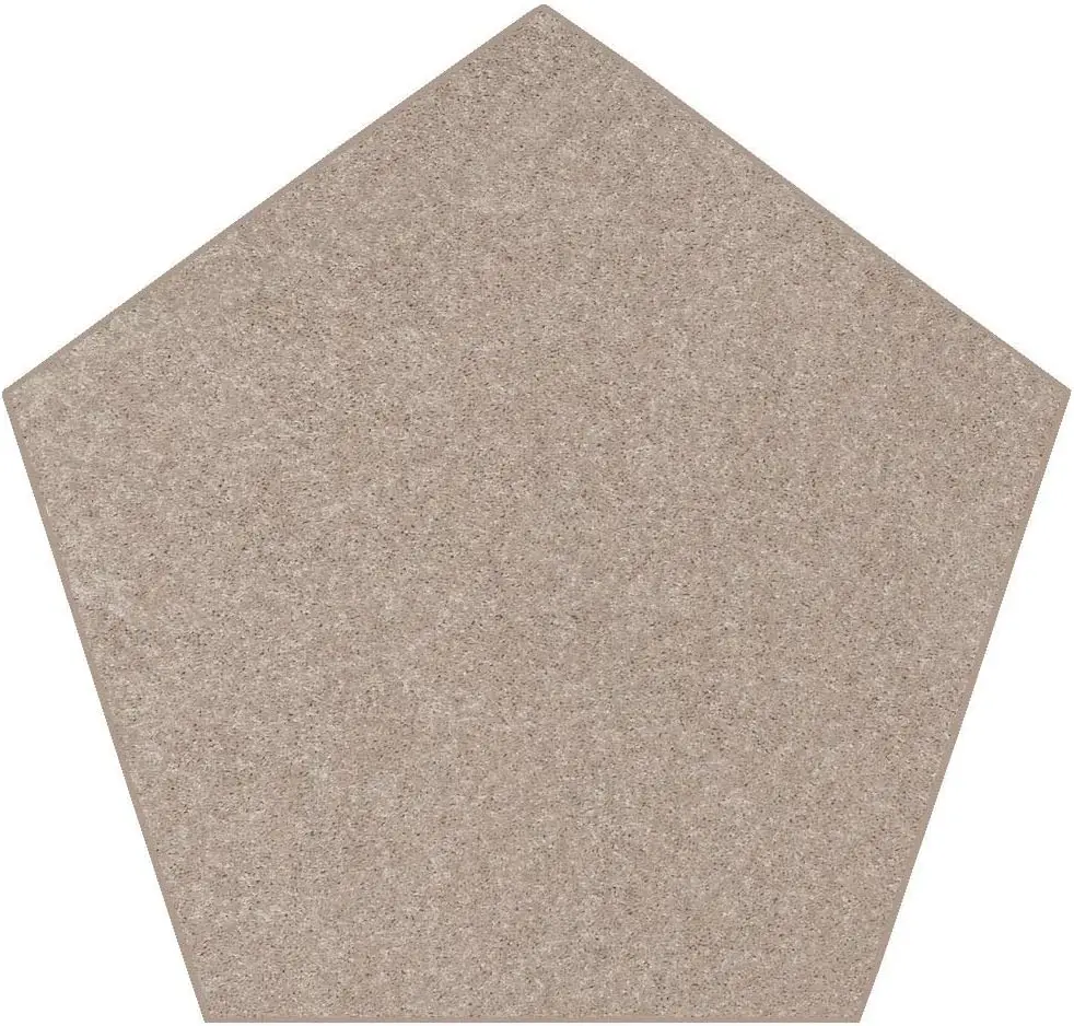 

Pet Friendly Solid Color Area Rugs Beige - 7' Pentagon