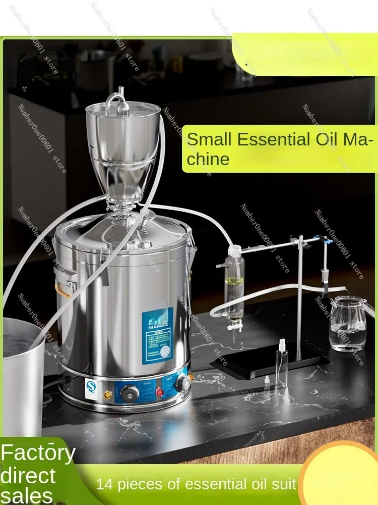 Essential Oil Machine Extraction Distillation Equipment Pure Dew Agarwood Aromatic Extraction Production Distillator