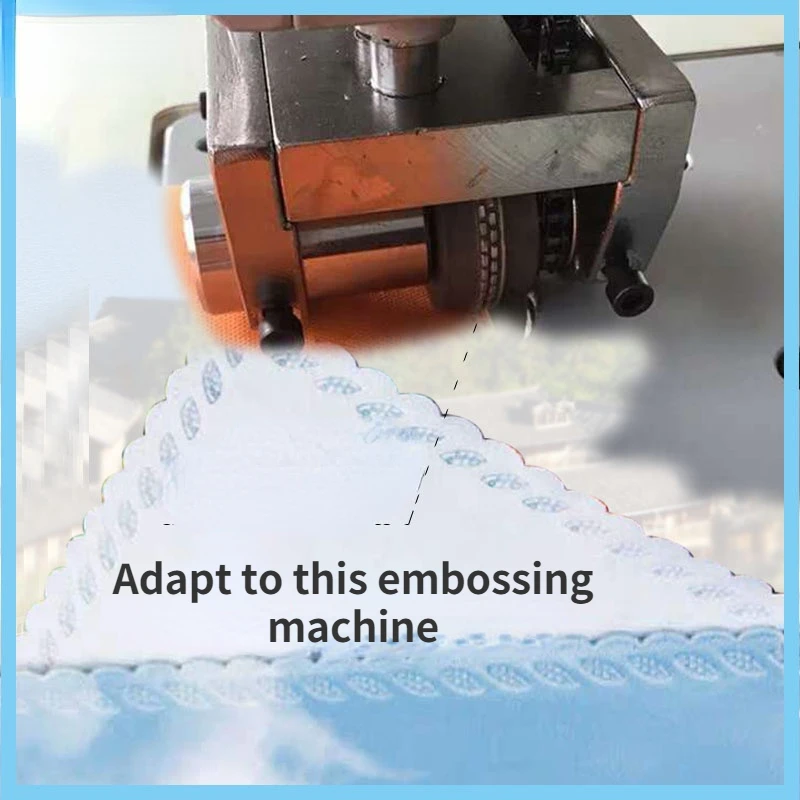 Ultrasonic เครื่อง Leaf แม่พิมพ์ Seaming เย็บและตัดรูปผ้าม่านผ้าม่านลูกไม้อุปกรณ์เสริม