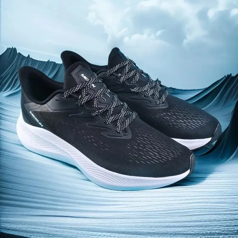 

Men Sports Running Shoes Air Cushion Breathable Lightweight Male Comfortable Athletic Casual Sneakers Outdoor