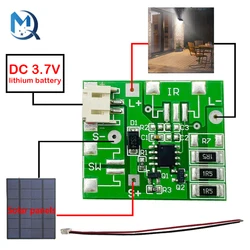 Solar Lamp Spotlight 3.7V Circuit Control Board Smart Outdoor LED Light Panel for Home Solar Landscape Light