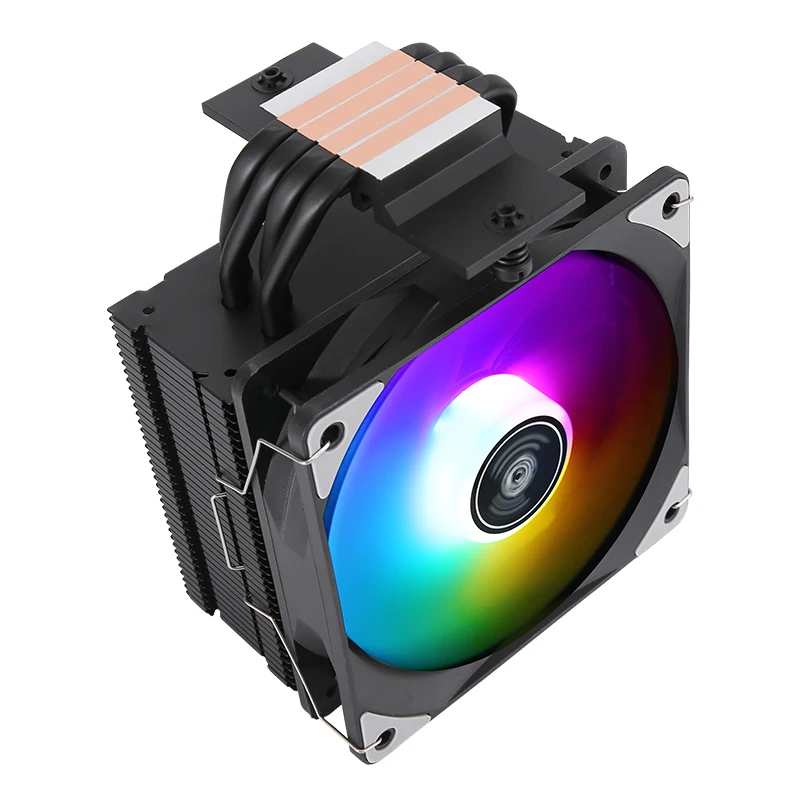 XUANFENG Computer Cooler CPU Fan ARGB Black/White 4 Heat Pipe Air-cooled Compatible LGA18xx 1200 115x 2011 AM4 AM5 2066 x79 x99 - Image 2