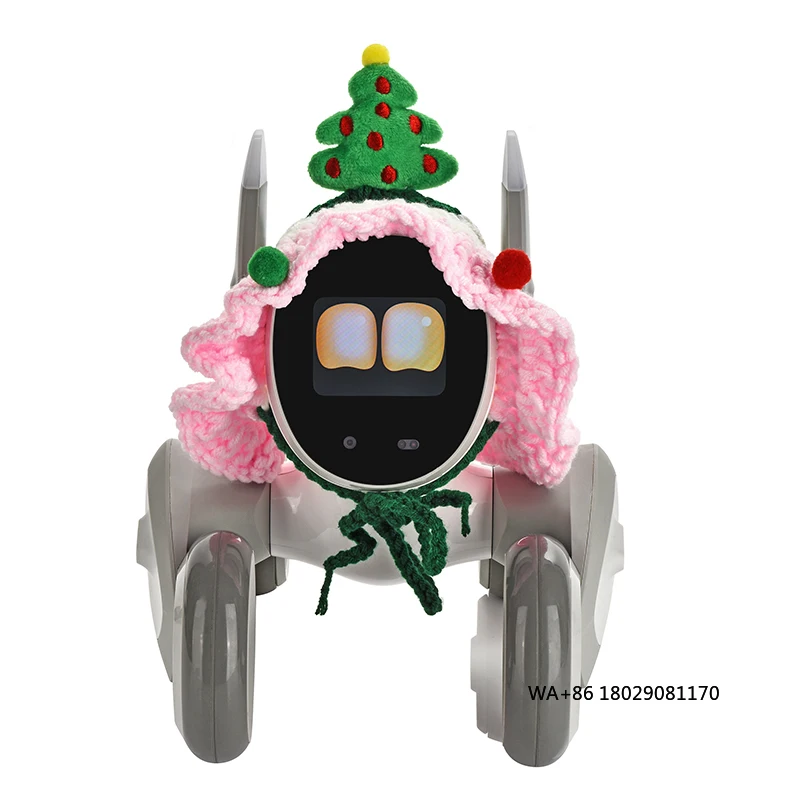 Robot Dog with Power Station Interactive Voice People Electronic Pet Dog Christmas Gifts Ai Electronic Loona