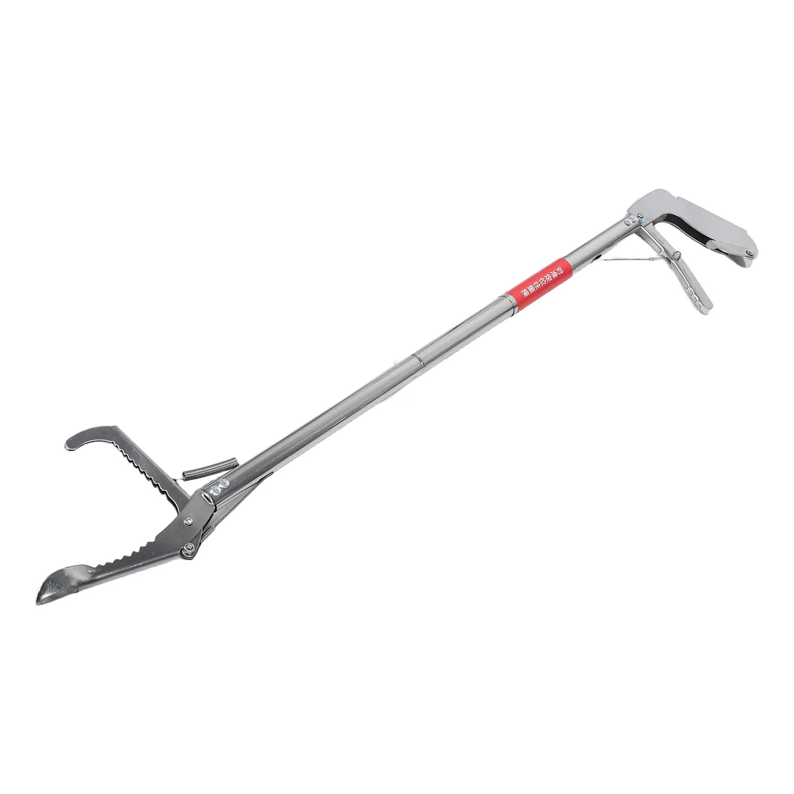 

Щипцы для морепродуктов из нержавеющей стали 75 см, складные, сверхпрочные, для захвата крабов, змей, рыбы, рептилий и угрей