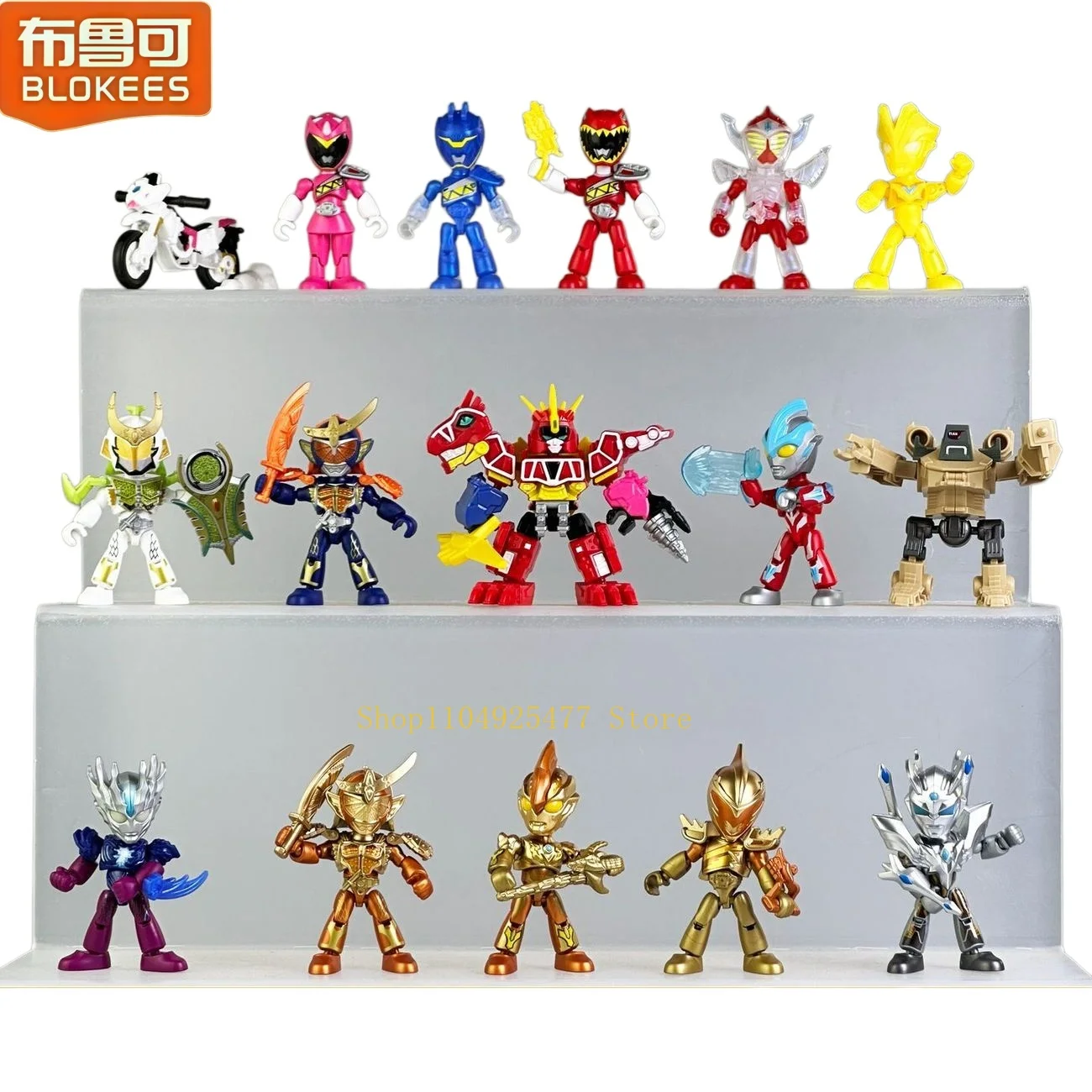 BLOKEES Building Block Hero Mobilization Star Edition 2nd Generation Assemble and Collect Action Character Models Birthday Gift