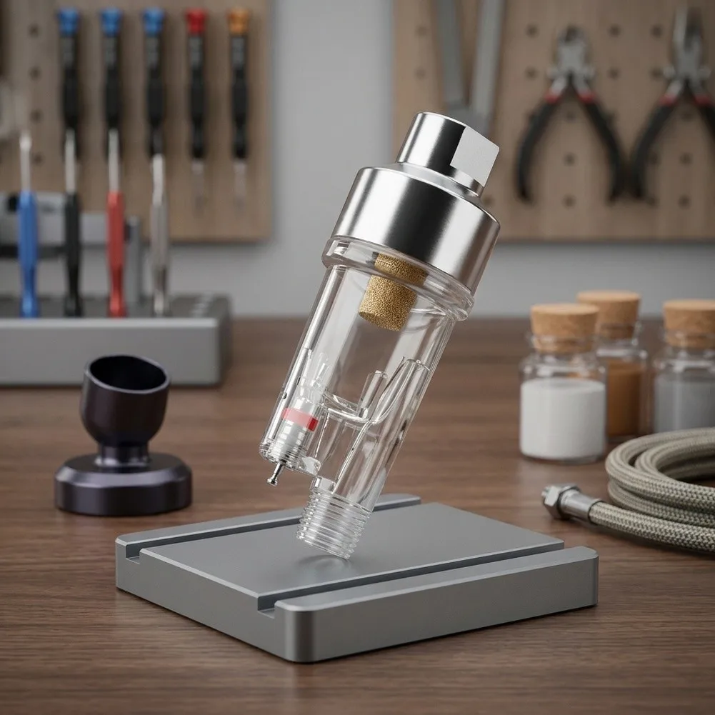 6.4*2*2cm Spray Water Separator Automatic Drainage System Stable Air Pressure Control For Clean Painting Results