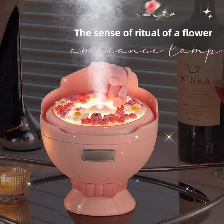 Christmas gift birthday gift niche premium bouquet humidifier