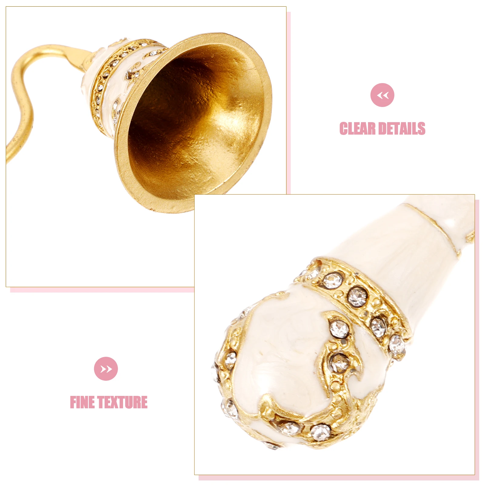 

Zinc Alloy Snuffer Vintage Style Long Handle Extinguisher for Scented Aromatherapy Jar Tea Light Candles Accessory