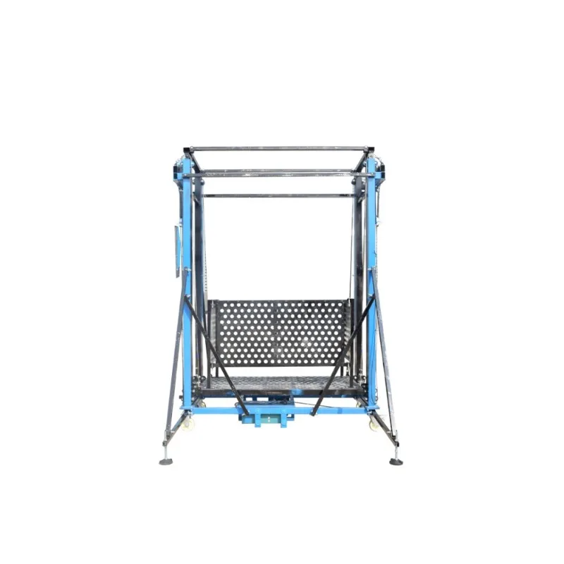 Heavy Duty Hydraulic Lifting Machine 500KG Load Capacity Industrial Scaffolding For Workshop Equipment