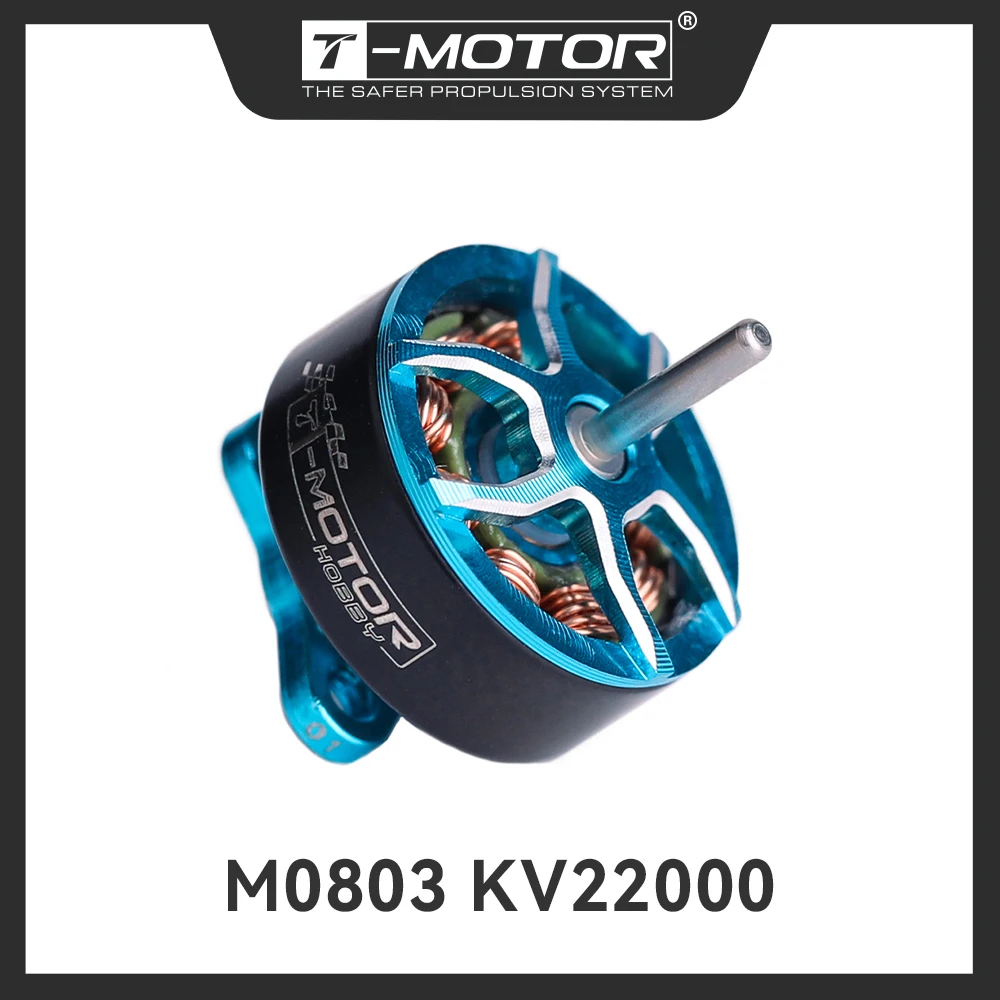 T-MOTOR M0803 KV22000 31mm Tiny Whoop Indoor Racing Fpv Motor Brushless Motor