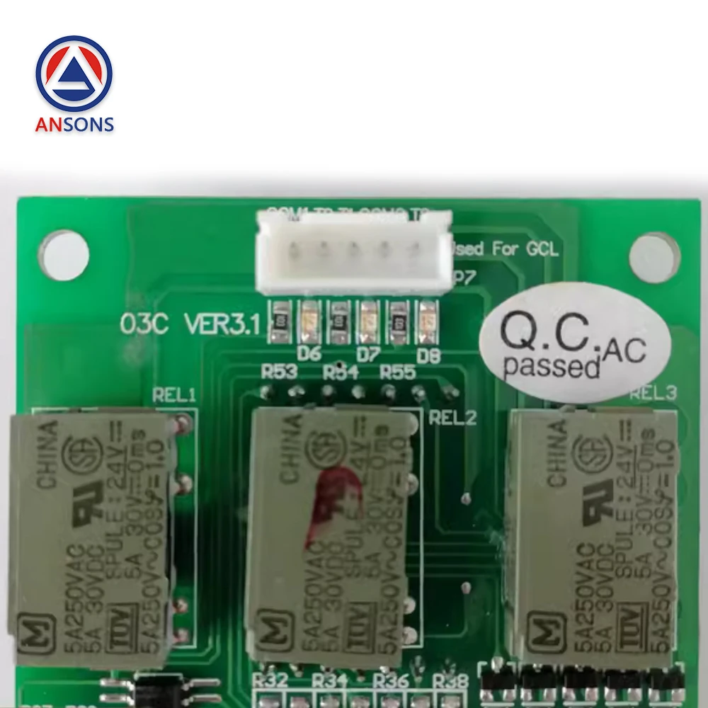 GOW-03C VER3.1 EDUNBURGH Elevator Display PCB Board For LOP HOP Ansons Elevator Spare Parts