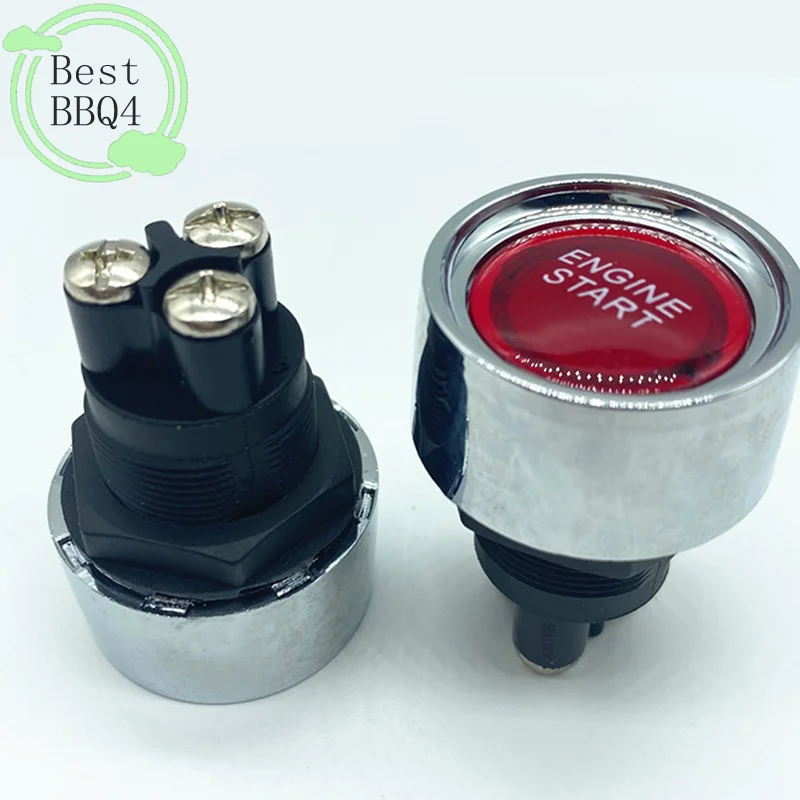 (BBQ4)22mm car modification engine start power button switch ignition switch 12V/24V
