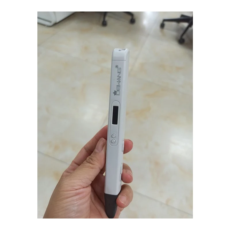 

Dewang Детская безопасная 3D пластиковая ручка для рисования, совместимая с нитками PLA/ABS 1,75 мм для творческой рукоделия и 3D-печати