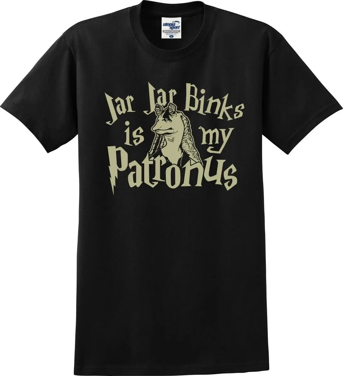 

Jar Binks Is My Patronus Funny Unisex T-Shirt Men T-shirt Summer Cotton Short Sleeve O-Neck Men's T-Shirt