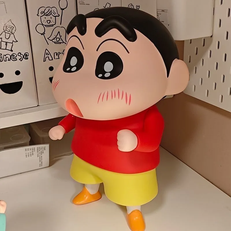 Crayon Shin-chan Nohara Shinnosuke Cute Kawaii Anime Goods Toy Ornament High Value Individuality Cartoon Figure Decoration Gift