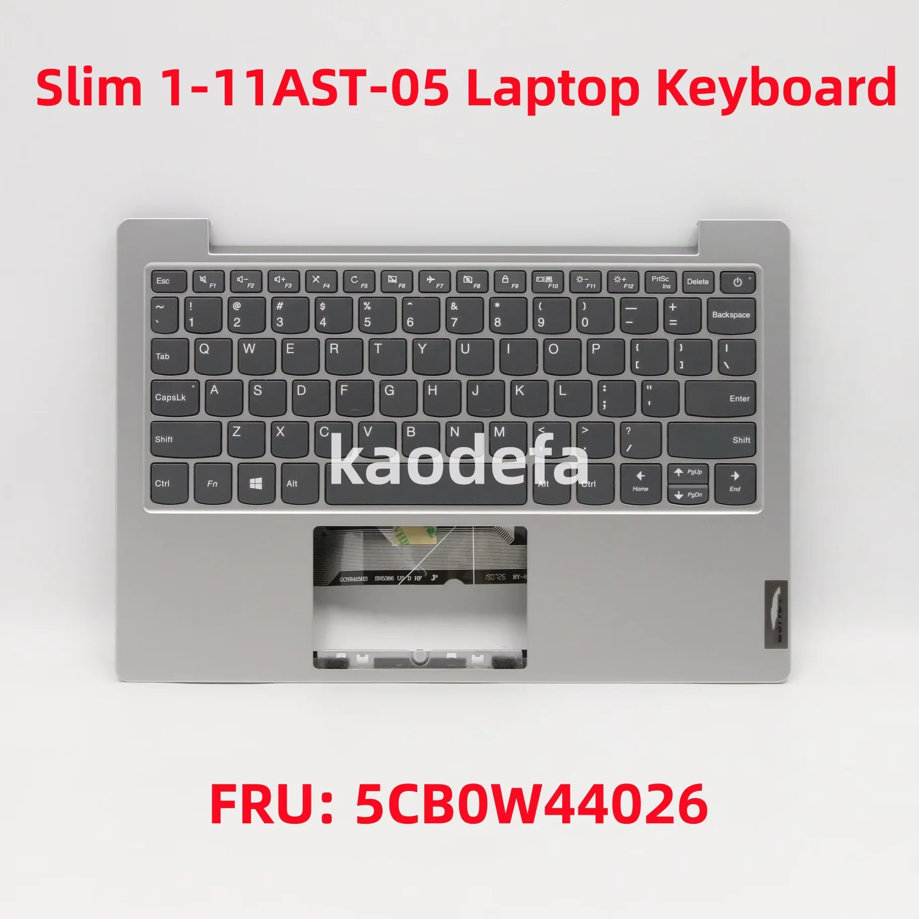 

For Lenovo ideapad Slim 1-11AST-05 Laptop Keyboard FRU: 5CB0W44026