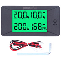 Peacefair PZEM-025 DC5-12V 100A Shunt Bulit-in DC Digital Battery Tester Two-way Ammeter Voltmeter Power Energy Watt Meter